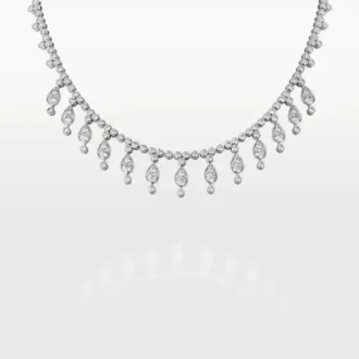 Pluie De Cartier-halsketting, diamanten