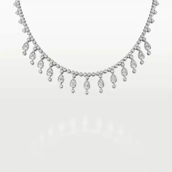 Pluie De Cartier-halsketting, diamanten