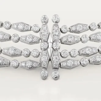 Pluie De Cartier-halsketting, diamanten