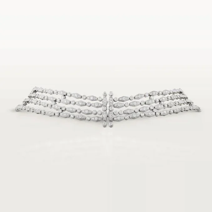 Pluie De Cartier-halsketting, diamanten