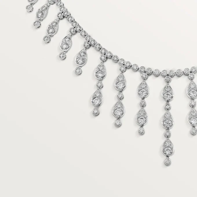 Pluie De Cartier-halsketting, diamanten