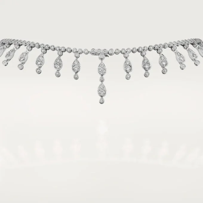 Pluie De Cartier-halsketting, diamanten