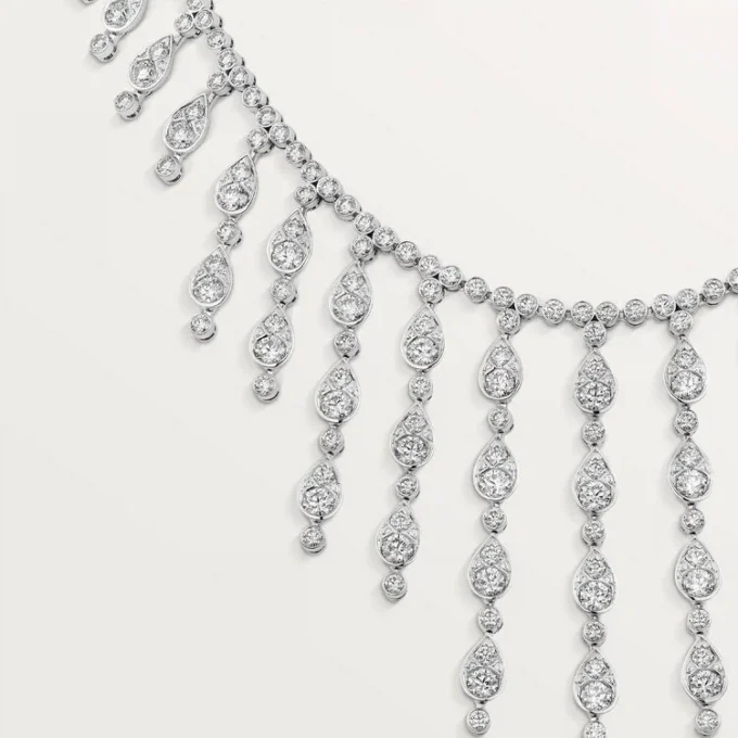 Pluie De Cartier-halsketting, diamanten