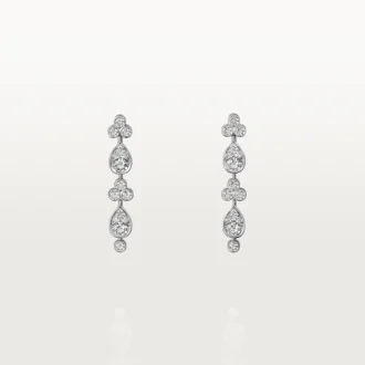Pluie De Cartier Oorbellen – Witgoud, Diamanten – Cartier