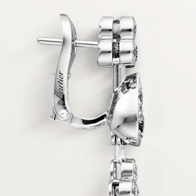 Pluie De Cartier Oorbellen – Witgoud, Diamanten – Cartier