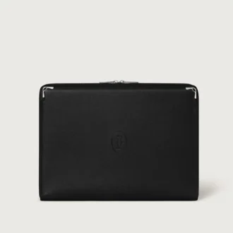 Portfolio, Must De Cartier – Zwart kalfsleer, palladiumafwerking – Cartier