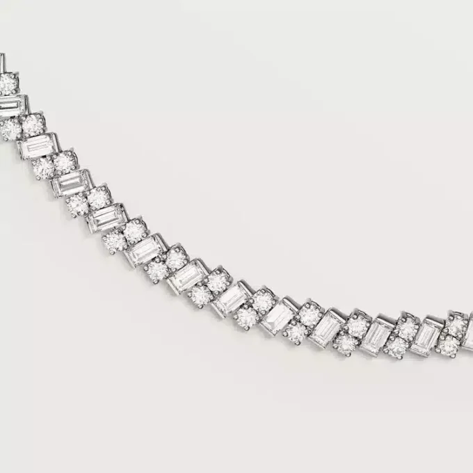 Reflection De Cartier-halsketting, diamanten