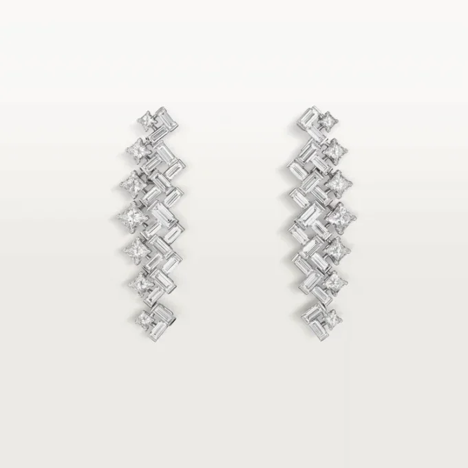 Reflection De Cartier-oorbellen, diamanten