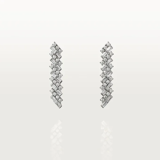 Reflection De Cartier-oorbellen, diamanten
