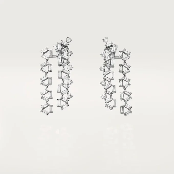 Reflection De Cartier Oorbellen – Witgoud, Diamanten – Cartier