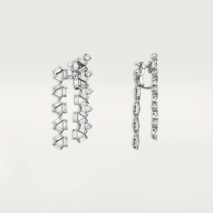 Reflection De Cartier Oorbellen – Witgoud, Diamanten – Cartier