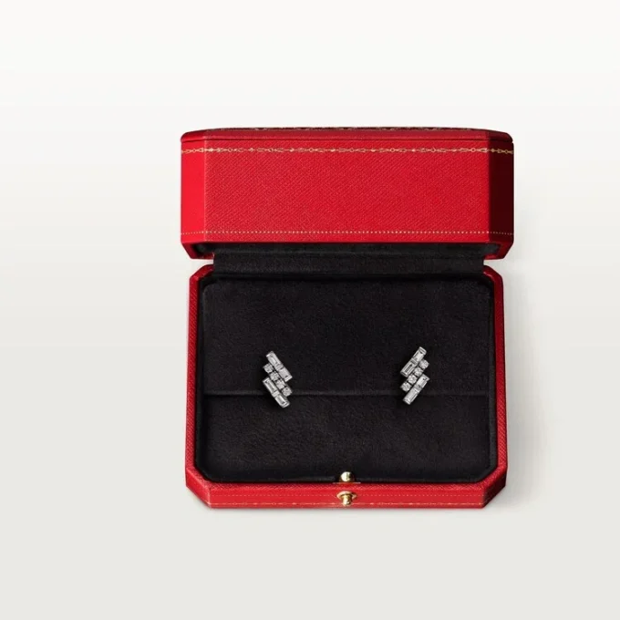 Reflection De Cartier Oorbellen – Witgoud, Diamanten – Cartier