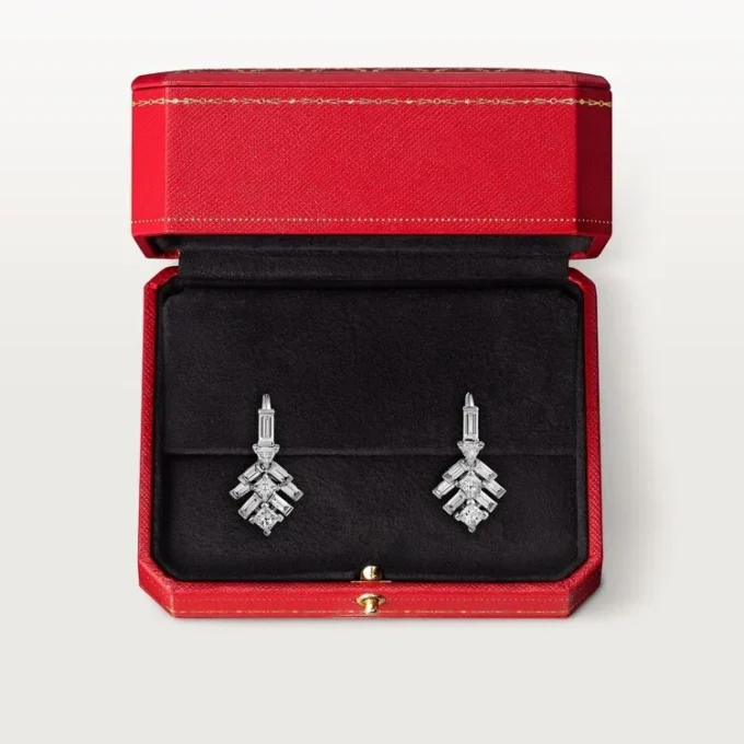 Reflection De Cartier Oorbellen – Witgoud, Diamanten – Cartier