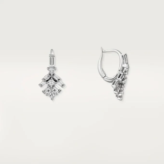 Reflection De Cartier Oorbellen – Witgoud, Diamanten – Cartier