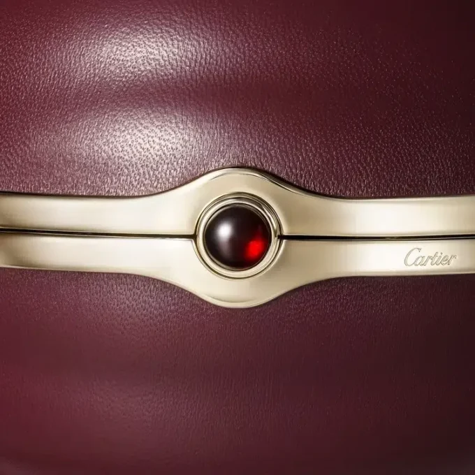 Ronde tas met gadroonmotief, Cartier Soir