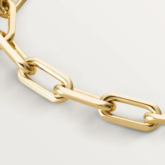 Santos De Cartier-armband, ketting, middelgroot model