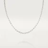 Santos De Cartier ketting – Witgoud – Cartier