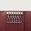 Sleutelhanger met 6 sleutels, Must de Cartier – Zwart kalfsleer, roestvrijstalen afwerking – Cartier