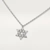 Symbol-halsketting – Witgoud, diamanten – Cartier