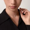 Symbol-ketting – Witgoud, diamant – Cartier