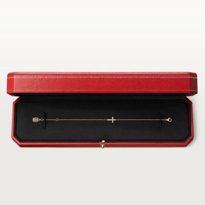 Symbolenarmband – Roze goud, diamanten – Cartier