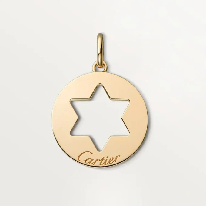 Symboolhanger – Geelgoud – Cartier