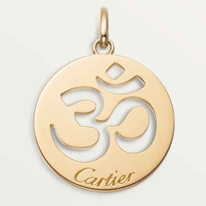 Symboolhanger – Geelgoud – Cartier