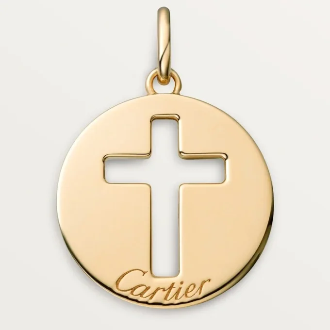 Symboolhanger – Geelgoud – Cartier