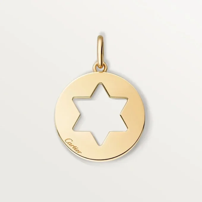 Symboolhanger – Geelgoud – Cartier