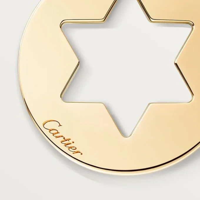 Symboolhanger – Geelgoud – Cartier