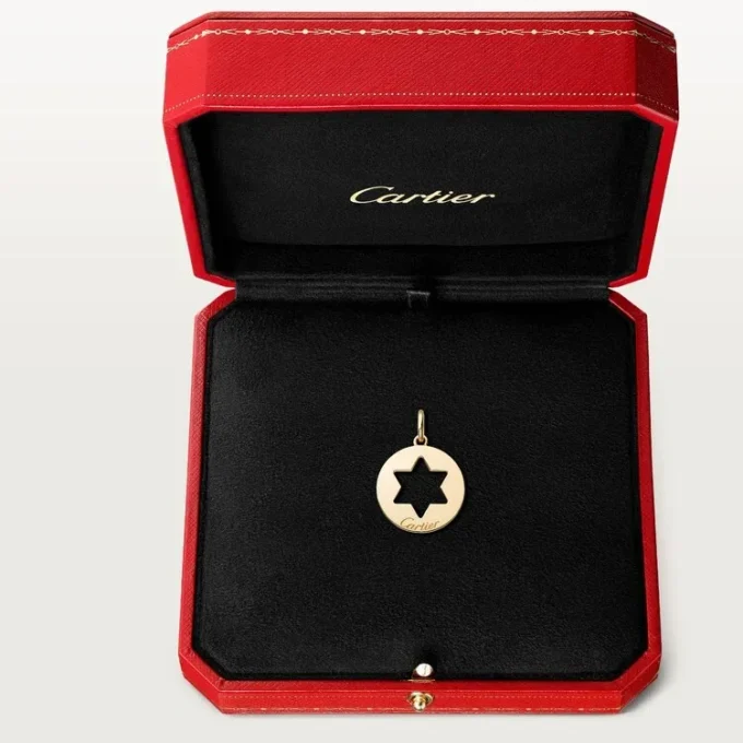 Symboolhanger – Geelgoud – Cartier