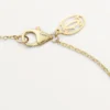 Trinity-armband, aan ketting, 1 diamant