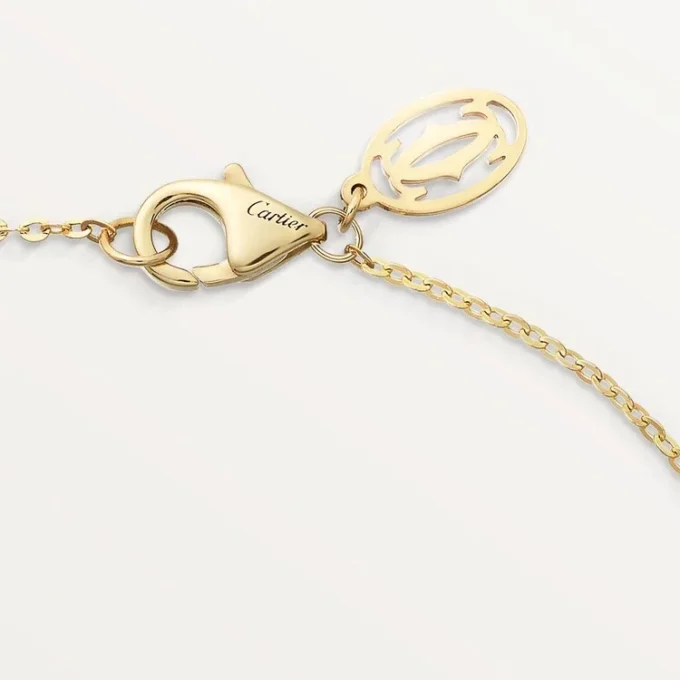 Trinity-armband, aan ketting, 1 diamant