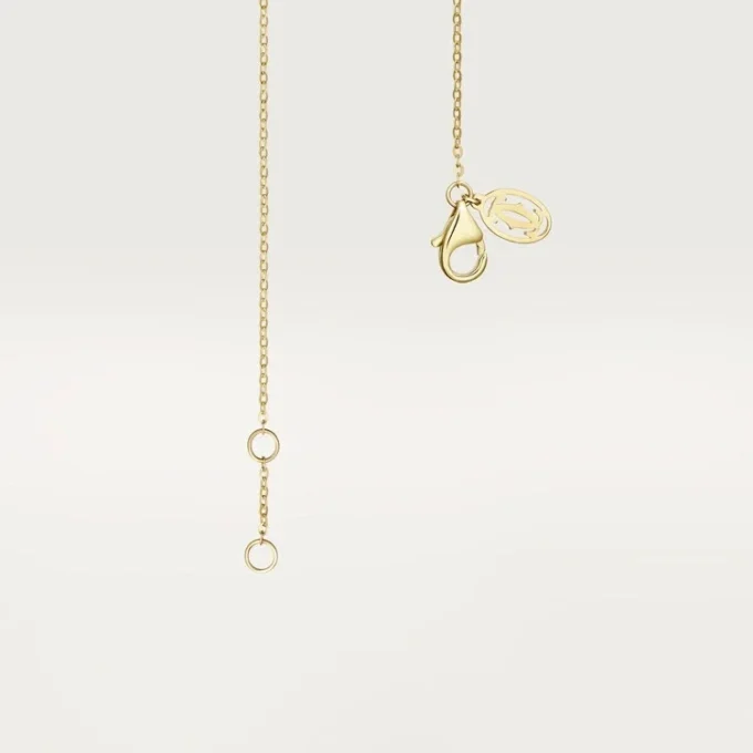 Trinity-armband, aan ketting, 1 diamant