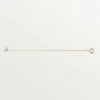 Trinity-armband, aan ketting, diamanten