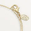 Trinity-armband, aan ketting, diamanten