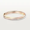 Trinity-armband in driekleurig goud, klassiek model | Cartier Us