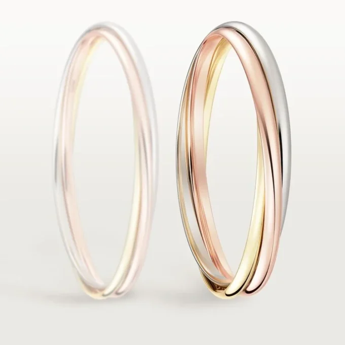 Trinity-armband in driekleurig goud, klassiek model | Cartier Us