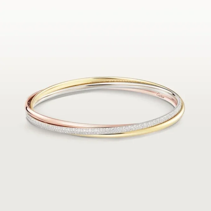 Trinity-armband, klein model, half bezet
