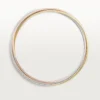 Trinity-armband, klein model, half bezet