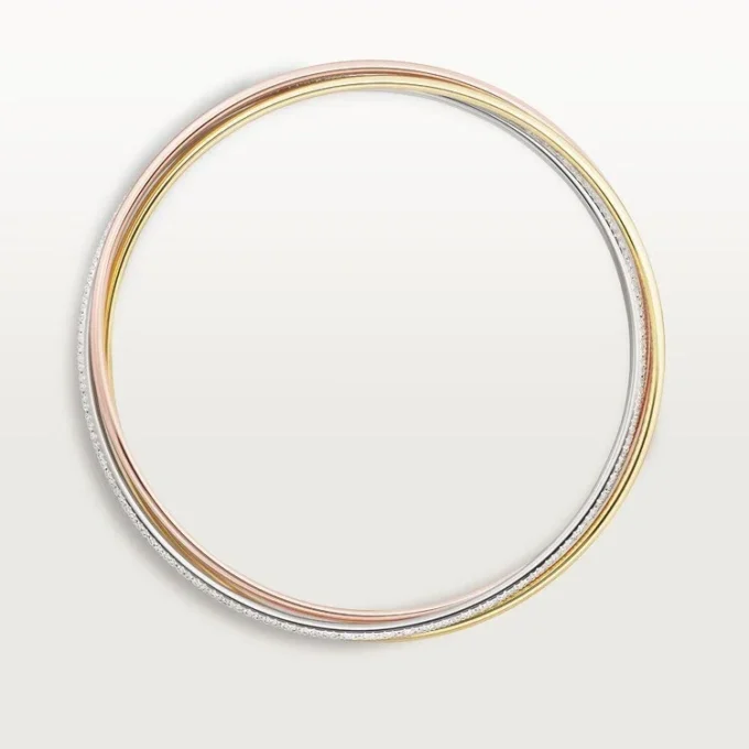Trinity-armband, klein model, half bezet