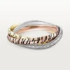Trinity-armband, lak, diamanten