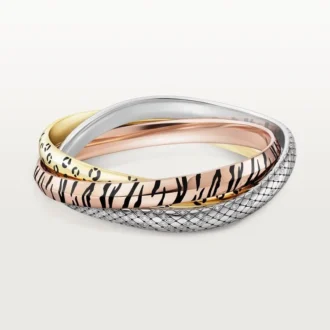 Trinity-armband, lak, diamanten