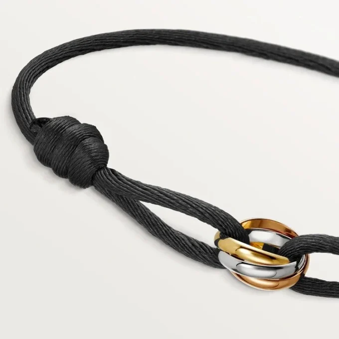 Trinity-armband – witgoud, geelgoud, roségoud – Cartier