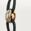 Trinity-armband – witgoud, geelgoud, roségoud – Cartier