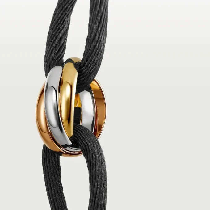 Trinity-armband – witgoud, geelgoud, roségoud – Cartier