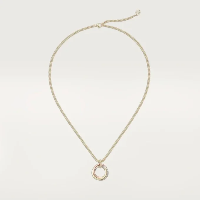 Trinity diamanten ketting in driekleurig goud | Cartier Us