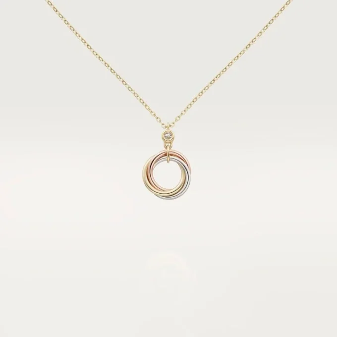 Trinity-hanger, 1 diamant