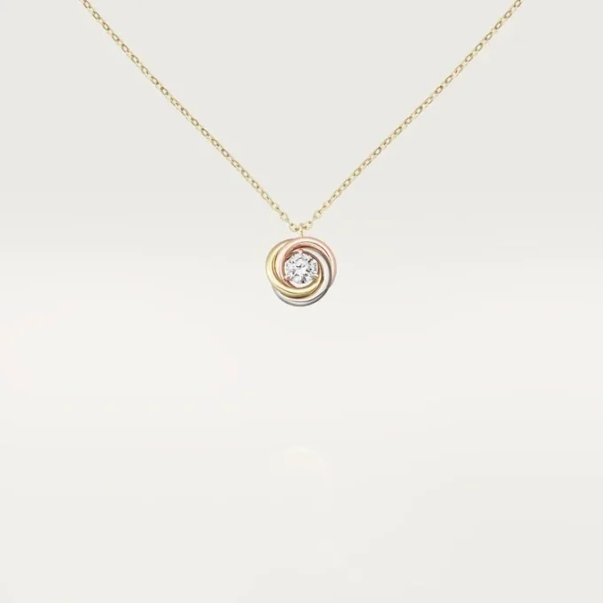 Trinity-hanger, 1 diamant