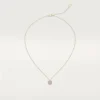 Trinity-hanger, 1 diamant, bezet